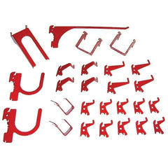 Wall Control - Pegboard Hook Sets For Use With: Any Wall Control Broad & Industrial Pegboard Contents: (26) Assorted Slotted Pegboard Hooks & Brackets - Apex Tool & Supply