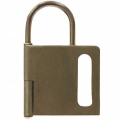 Brady - Lockout Hasps Hasp Type: Hinged Jaw Type: Single Jaw - Apex Tool & Supply