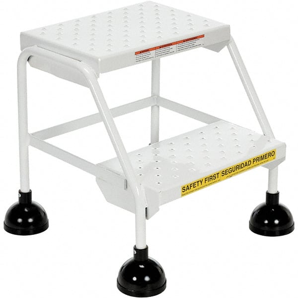 Vestil - 18-1/2" High 300 Lb Capacity 2 Step Step - Apex Tool & Supply