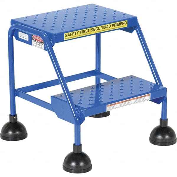 Vestil - 18-1/2" High 300 Lb Capacity 2 Step Step - Apex Tool & Supply