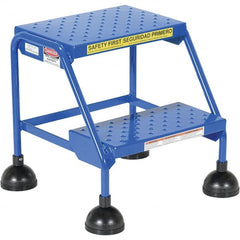 Vestil - 18-1/2" High 300 Lb Capacity 2 Step Step - Apex Tool & Supply