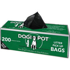 DOGIPOT - 10 200-Pack Boxes HDPE Plastic Litter Pick Up Bags - Apex Tool & Supply