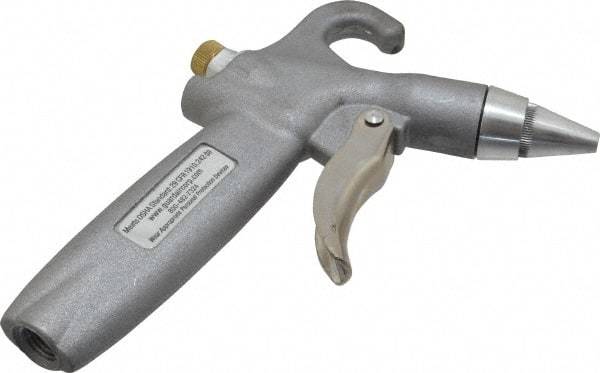 Guardair - 120 Max psi Whisper Jet Pistol Grip Blow Gun - 1/4 NPT Inlet, Aluminum - Apex Tool & Supply