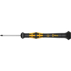 Wera - 1-47/64" Blade Length Microstix Screwdriver - 137mm OAL - Apex Tool & Supply