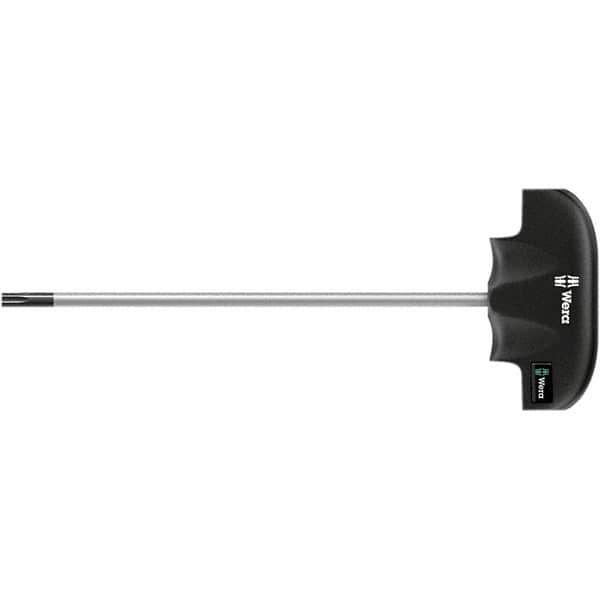 Wera - T8 Torx Driver - 4" Blade Length, 5" OAL, Ergonomic Handle, Chrome Plated Steel - Apex Tool & Supply