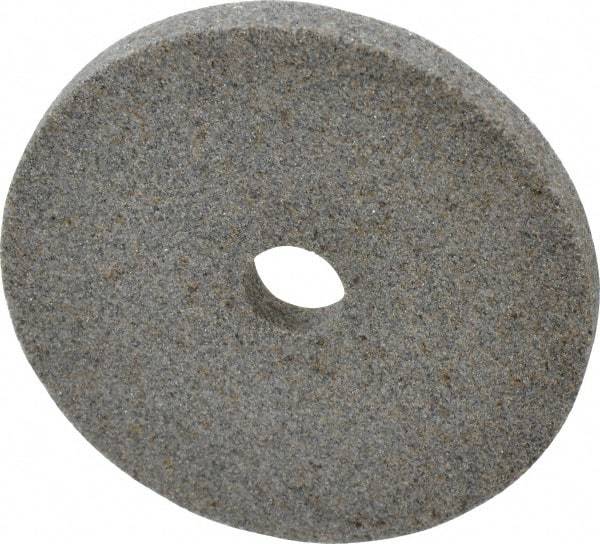 Norton - 60 Grit Aluminum Oxide Type 1 Internal Grinding Wheel - 3" Diam x 1/2" Hole x 1/4" Thick, 10,825 Max RPM, Type 1 Medium Grade, K Hardness, Vitrified Bond, No Recess - Apex Tool & Supply