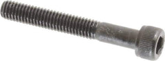 Value Collection - #10-32 UNF Hex Socket Drive, Socket Cap Screw - Alloy Steel, Black Oxide Finish, Partially Threaded, 1-3/8" Length Under Head - Apex Tool & Supply