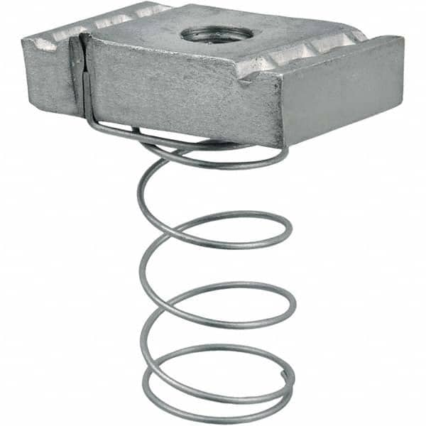 Thomas & Betts - Framing Channel & Strut Accessories Type: Spring Strut Nut For Use With: 1-1/2" Deep Channels - Apex Tool & Supply