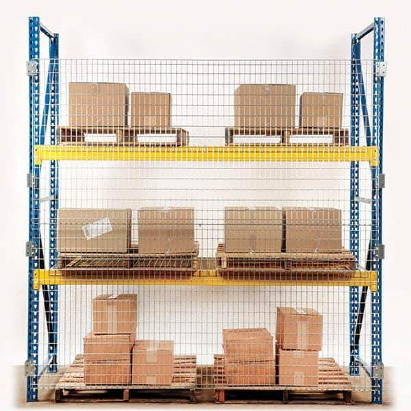 Folding Guard - Temporary Structure Partitions Type: Qwik Fence Pallet Rack Backing Height (Feet): 4 - Apex Tool & Supply