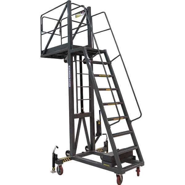 Ballymore - Rolling & Wall Mounted Ladders & Platforms Type: Tank Top Lift Style: Hydraulic - Apex Tool & Supply