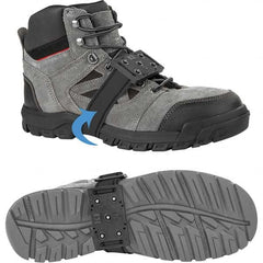 Geroline - Ice Traction Footwear Footwear Style: Strap-On Cleat Traction Type: Tungsten Carbide Stud - Apex Tool & Supply