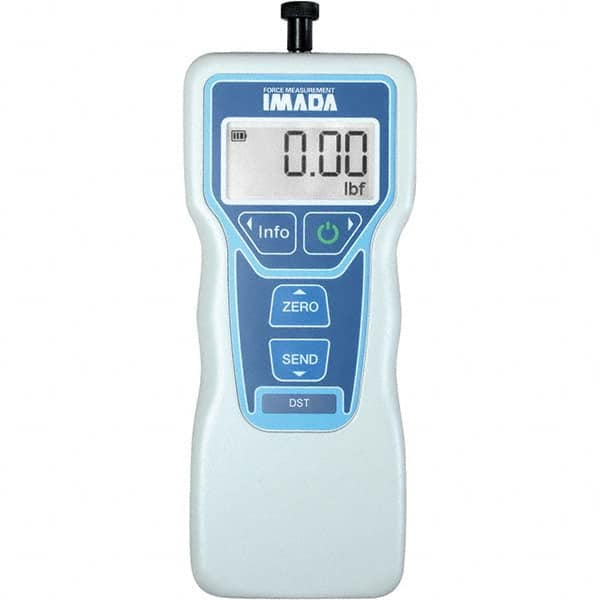 Imada - Digital Tension & Compression Force Gages Capacity (lbf): 44.00 Capacity (N): 200.00 - Apex Tool & Supply