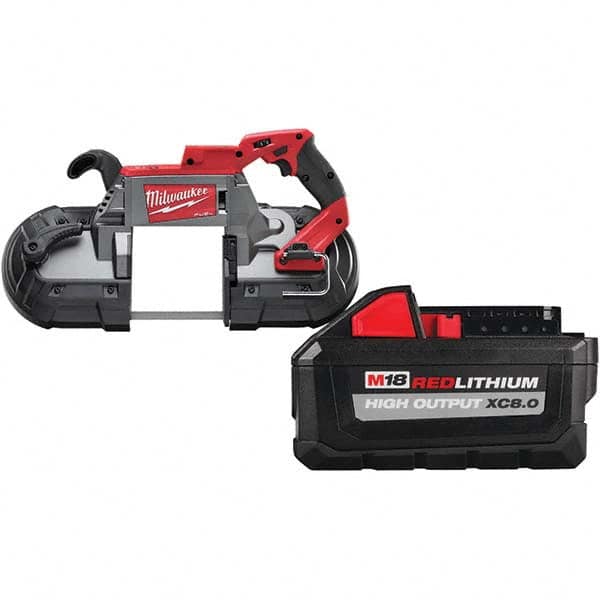 Milwaukee Tool - Cordless Portable Bandsaws Voltage: 18 Battery Chemistry: Lithium-Ion - Apex Tool & Supply