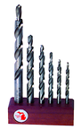 6 Pc. M42 Step Drill Set for Cap Set - Apex Tool & Supply
