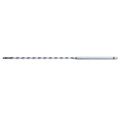 1.7 mm Dia. × 3 mm Shank × 57.8 mm Flute Length × 101 mm OAL, 30xD, IchAda, 2 Flute, No, Solid Carbide Drill