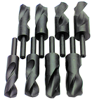 8 Pc. HSS Reduced Shank Drill Set - Apex Tool & Supply