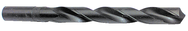 51/64 Dia. - 18 OAL - Black Oxide - HSS - Extra Long Straight Shank Drill - Apex Tool & Supply