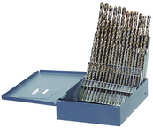 60 Pc. #1 - #60 Wire Gage HSS Surface Treated Jobber Drill Set - Apex Tool & Supply
