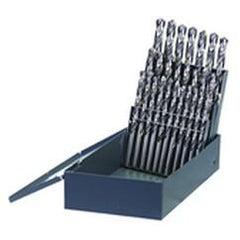 26 Pc. A - Z Letter Size Cobalt Surface Treated Jobber Drill Set - Apex Tool & Supply