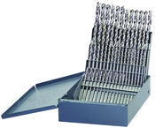 60 Pc. #1 - #60 Wire Gage HSS Bright Screw Machine Drill Set - Apex Tool & Supply
