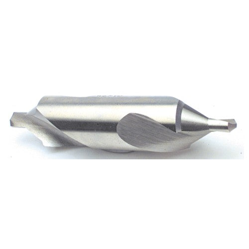 #16 × 3″ OAL 60 Degree HSS Bell Combined Drill and Countersink Uncoated - Apex Tool & Supply