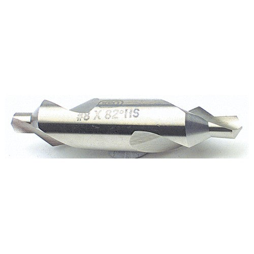 #3 × 2″ OAL 90 Degree HSS Plain Combined Drill and Countersink Uncoated - Apex Tool & Supply