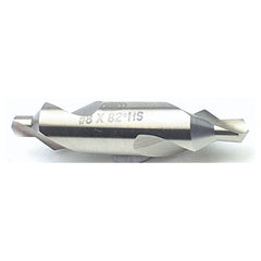 #3 × 2″ OAL 90 Degree HSS Plain Combined Drill and Countersink Uncoated - Apex Tool & Supply