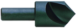 1 Size-1/2 Shank-100° Single Flute Countersink - Apex Tool & Supply