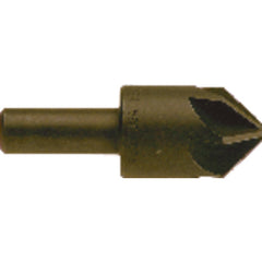 ‎1/4 Size-1/4 Shank-82° 6 Flute Countersink - Apex Tool & Supply