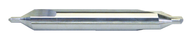 Size 4; 1/8 Drill Dia x 2-1/8 OAL 60° Carbide Combined Drill & Countersink - Apex Tool & Supply