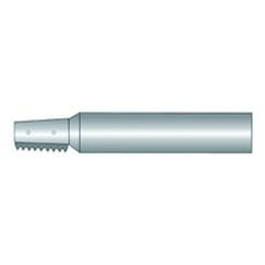 1/2 STR SHK 1 FL PIPE STYLE HLDR - Apex Tool & Supply