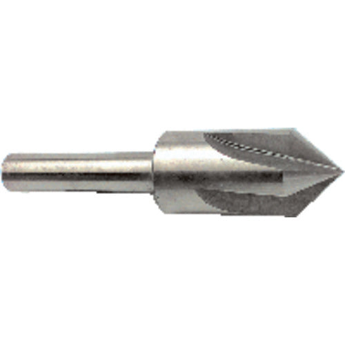 ‎3/4″ Size-1/2″ Shank-90° 4 Flute Machine Countersink - Apex Tool & Supply