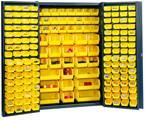 48 x 24 x 72'' (176 Bins Included) - Bin Storage Cabinet - Apex Tool & Supply