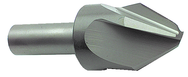 3/4" Size-1/2" Shank-90° 2/4 Flute Single End 3N1 Drill Point Countersink - Apex Tool & Supply