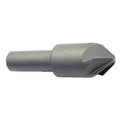 ‎1/4″ Size-3/16″ Shank-90° 6 Flute NCK Precision Countersink - Apex Tool & Supply
