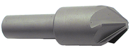 1/2" Size-3/8" Shank-90° 6 Flute CNC-K Precision Countersink - Apex Tool & Supply