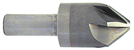 1-1/2" Size-3/4" Shank-82° 6 Flute Chatterless Countersink - Apex Tool & Supply