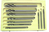 8 Pc. 3mm thru 14mm-HSS Capscrew Counterbore Set - Apex Tool & Supply