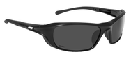 SHADOW, Grey Polar Lens, Shiny BLK Fr Polarized GreyShiny Black - Apex Tool & Supply