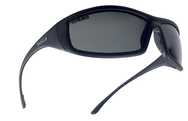 SOLIS, Polarized Grey, Shiny BLK Fr Polarized Grey ASShiny Black - Apex Tool & Supply