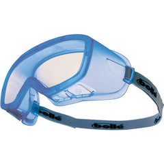 COVERALL - Clear PC - Vented - Trans Blue - Apex Tool & Supply