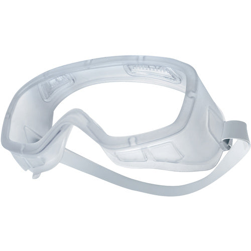 COVERALL - Clear Lens - Autoclave White TPR - Apex Tool & Supply