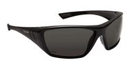 HUSTLER, Polarized Lens, Shiny BLK Fr Polarized PC ASAF Shiny Black - Apex Tool & Supply