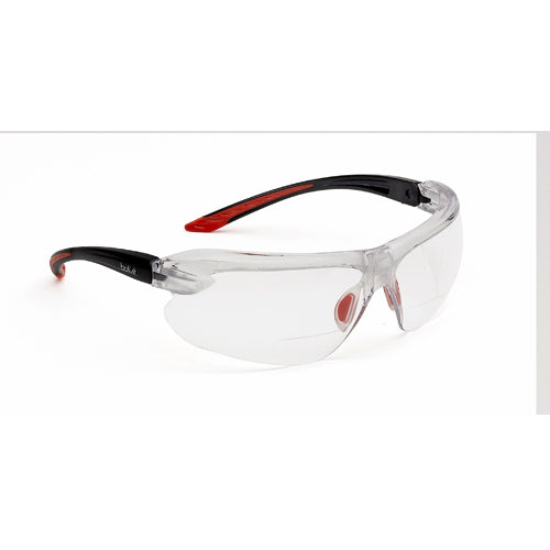 IRI-S - Clear Lens - +1.5 diopter - Black & Red PC ASAF - Apex Tool & Supply