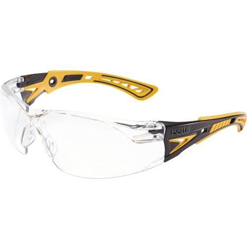 RUSH+ Clear Lens - Yellow & Black Frame PC ASAF - Apex Tool & Supply