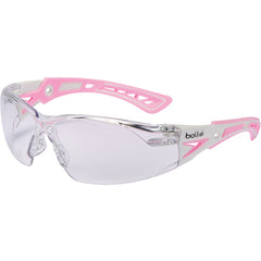 RUSH+ Small - Clear Lens - Pink & White Frame PC ASAF Platinum - Apex Tool & Supply