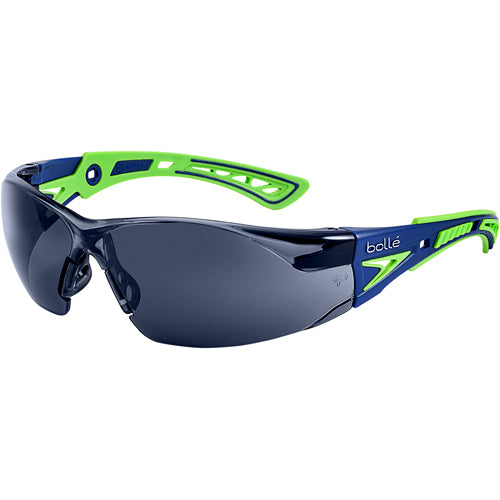 RUSH+ - Smoke Lens - Blue & Green Frame PC ASAF Platinum - Apex Tool & Supply