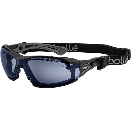 RUSH+ w/Strap & Foam - Smoke - Black & Gray Frame - Apex Tool & Supply