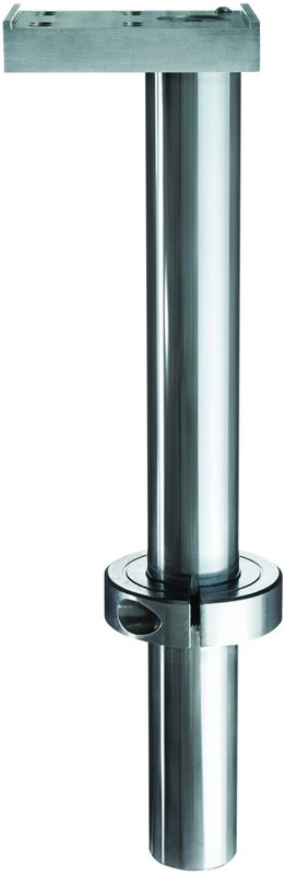 28mm Welding Clamp - 5-1/2 Fixed Throat Depth - T-Bar Handle - Apex Tool & Supply