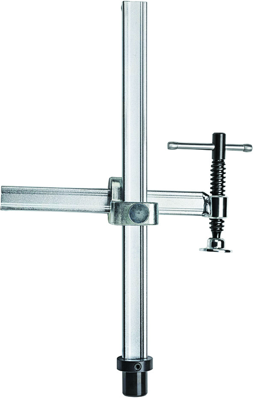 28mm Welding Clamp - Variable Throat Depth - T-Bar Handle - Apex Tool & Supply